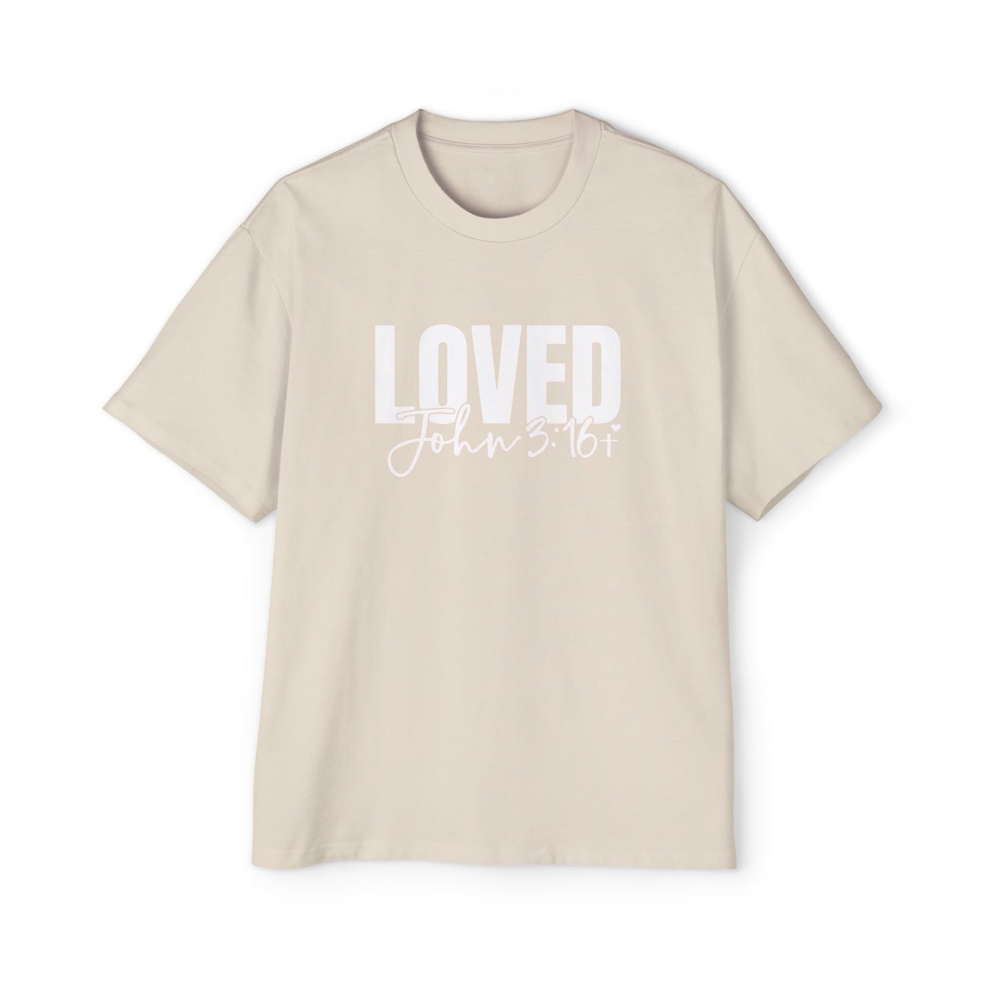 Oversized Tee Love John 3:16