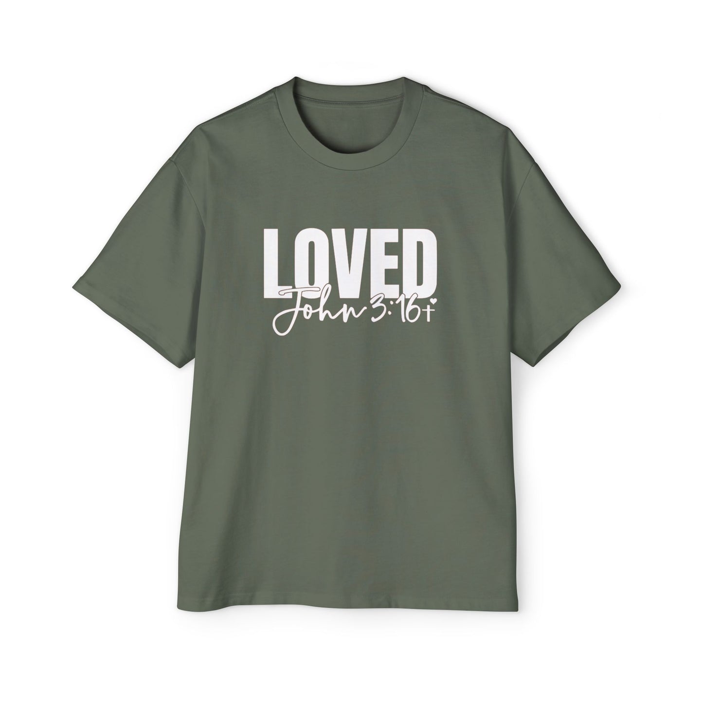 Oversized Tee Love John 3:16