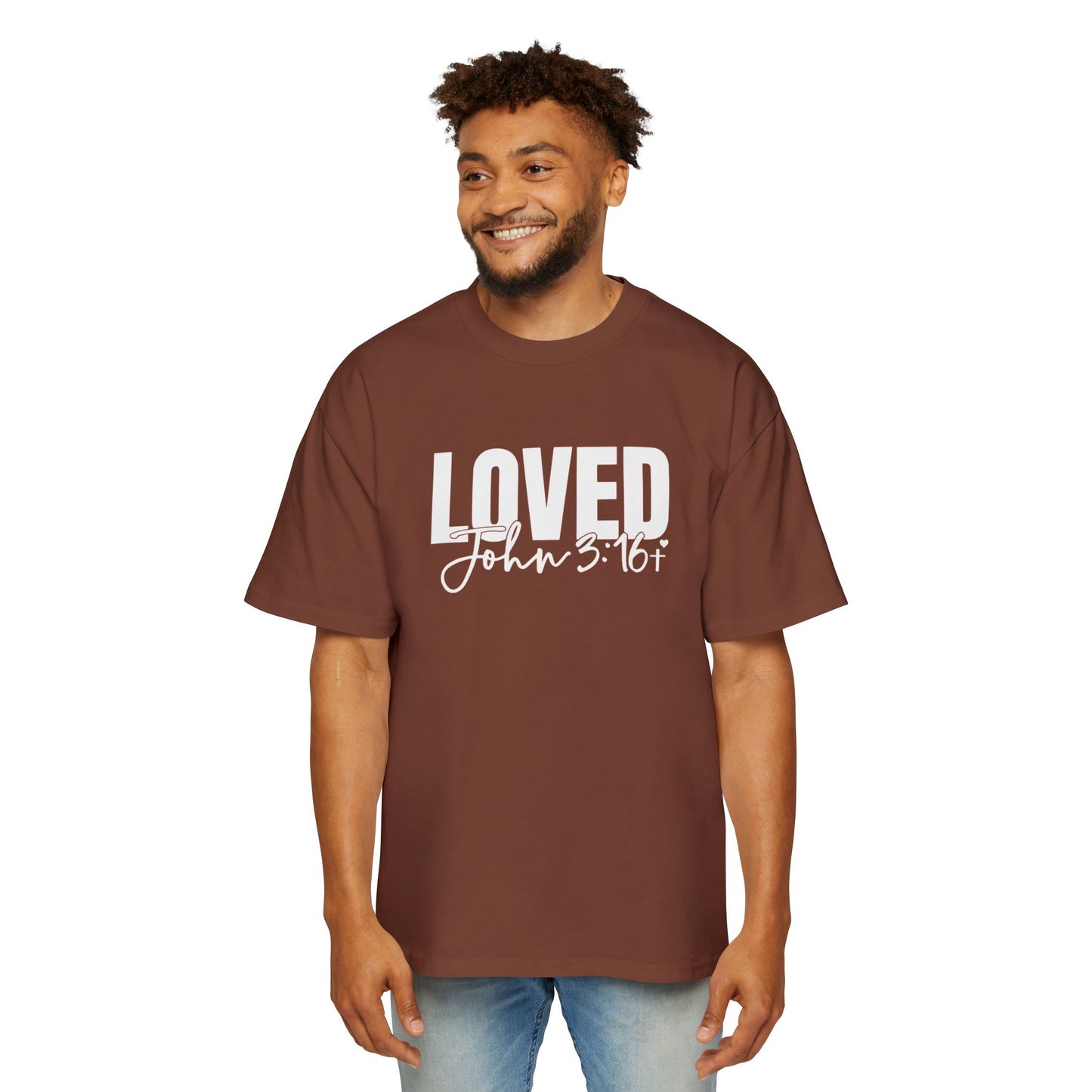 Oversized Tee Love John 3:16