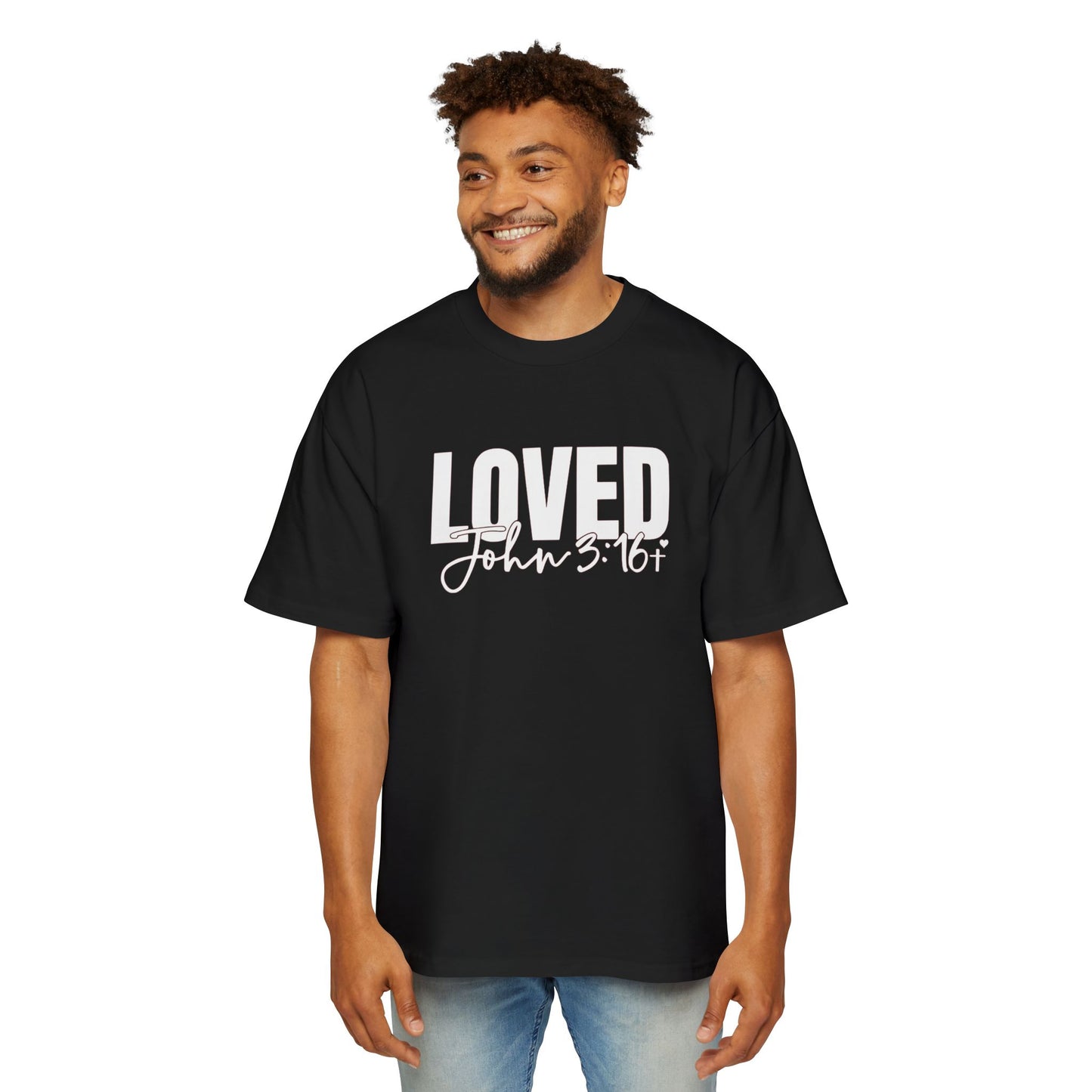 Oversized Tee Love John 3:16