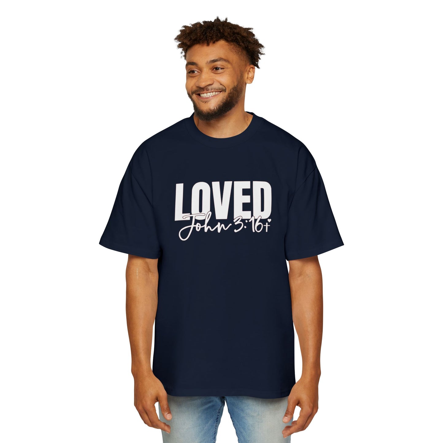 Oversized Tee Love John 3:16