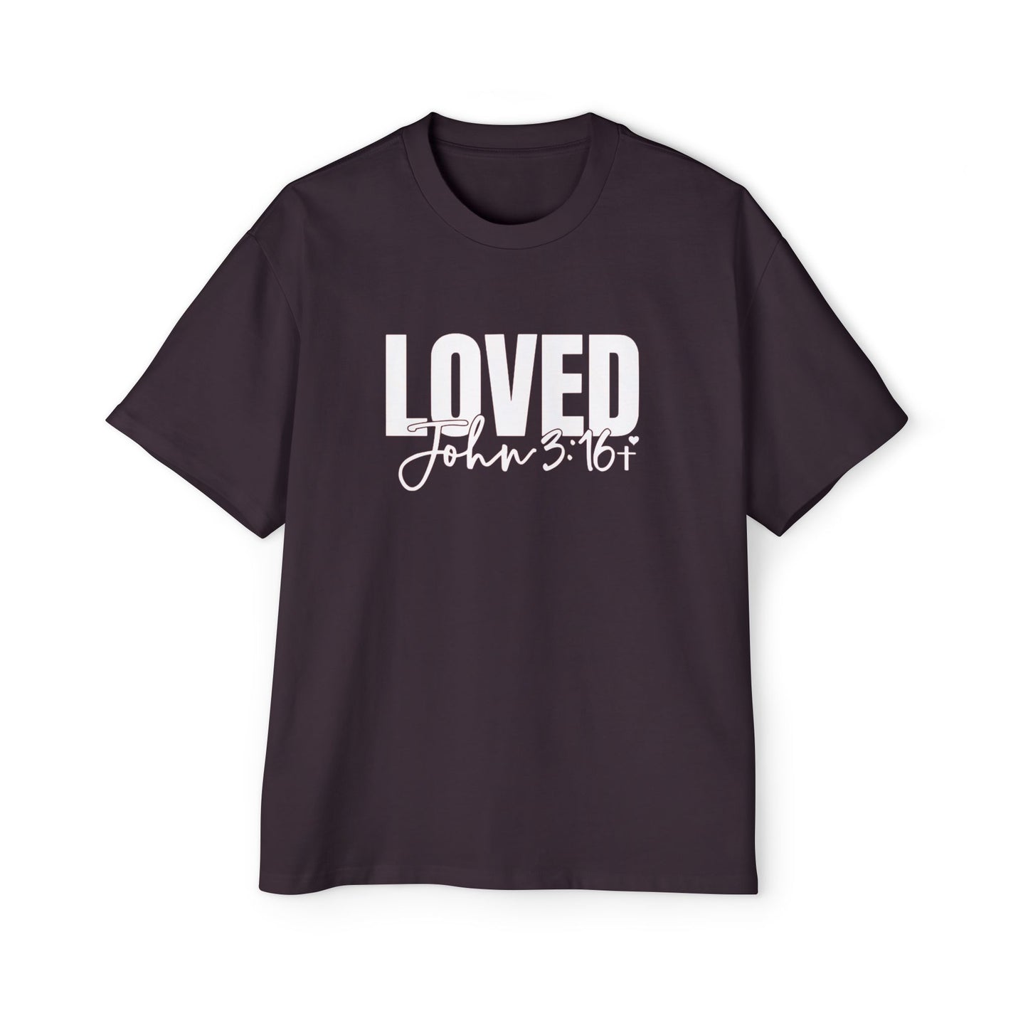 Oversized Tee Love John 3:16