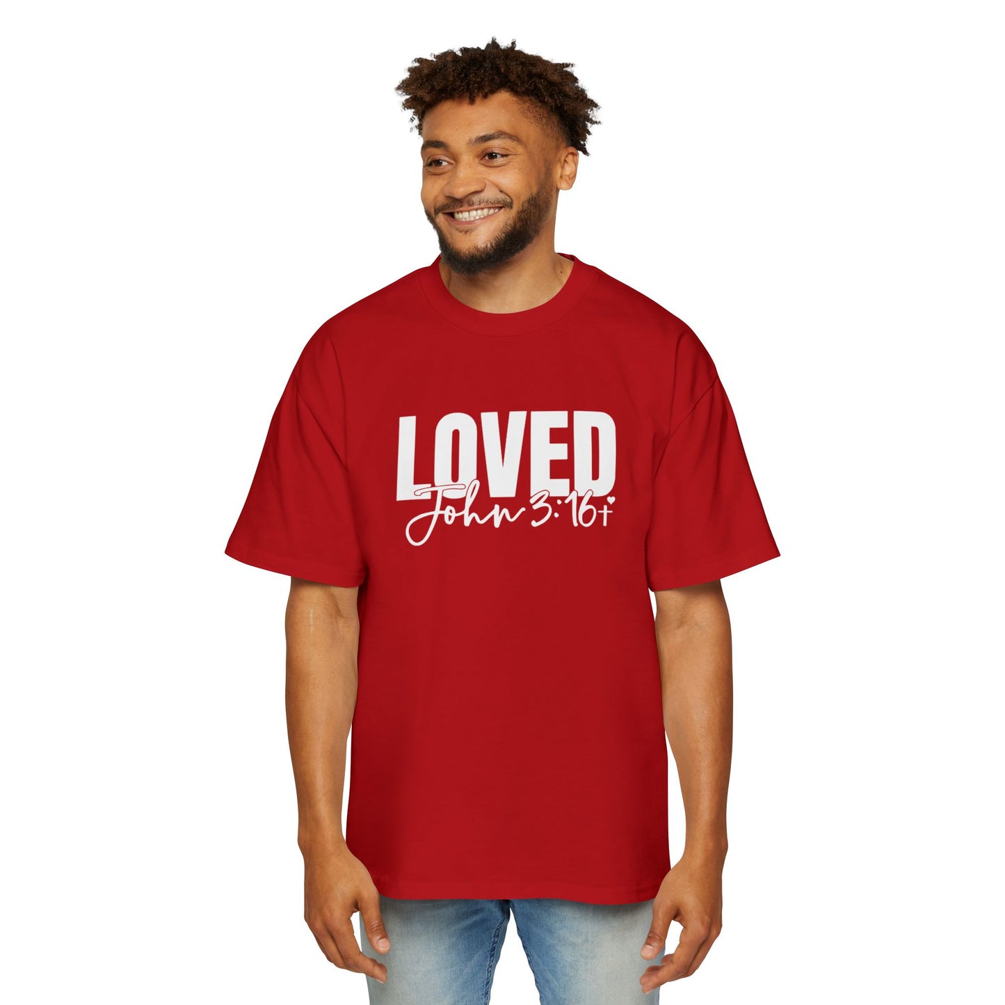 Oversized Tee Love John 3:16