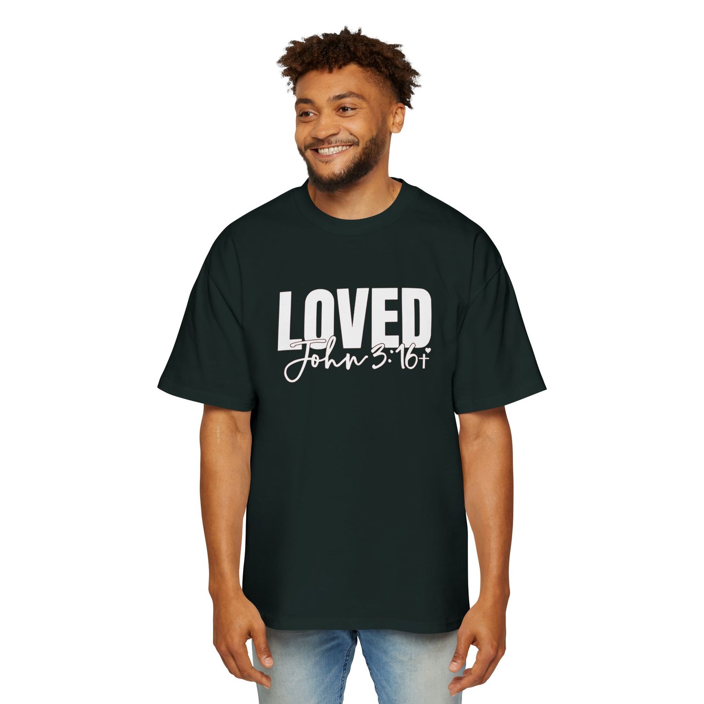Oversized Tee Love John 3:16