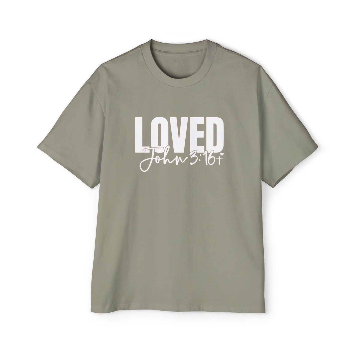 Oversized Tee Love John 3:16