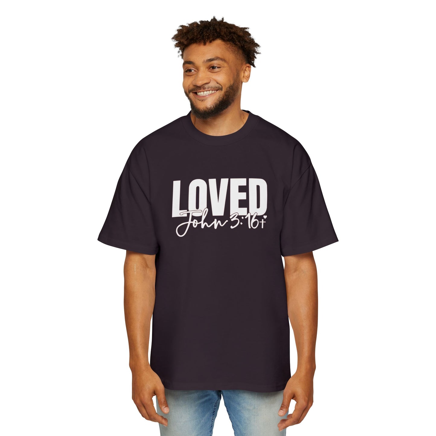 Oversized Tee Love John 3:16