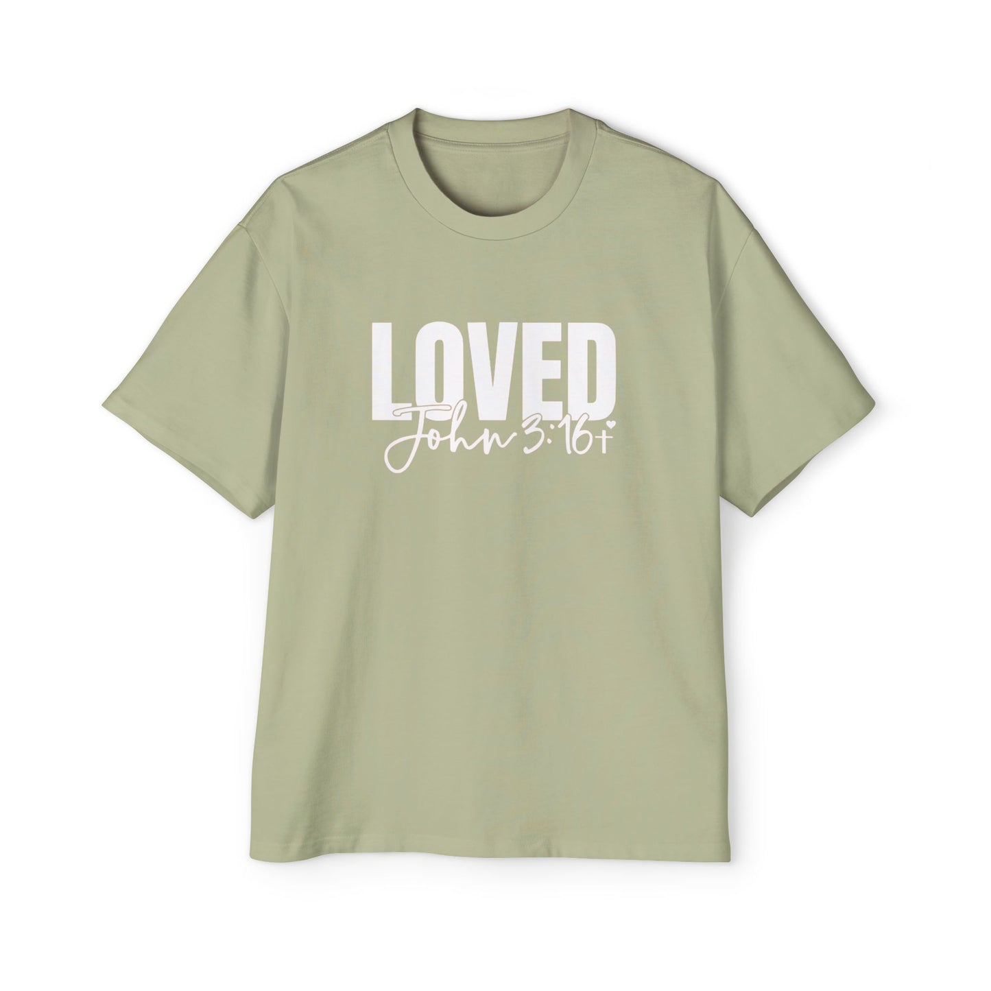 Oversized Tee Love John 3:16