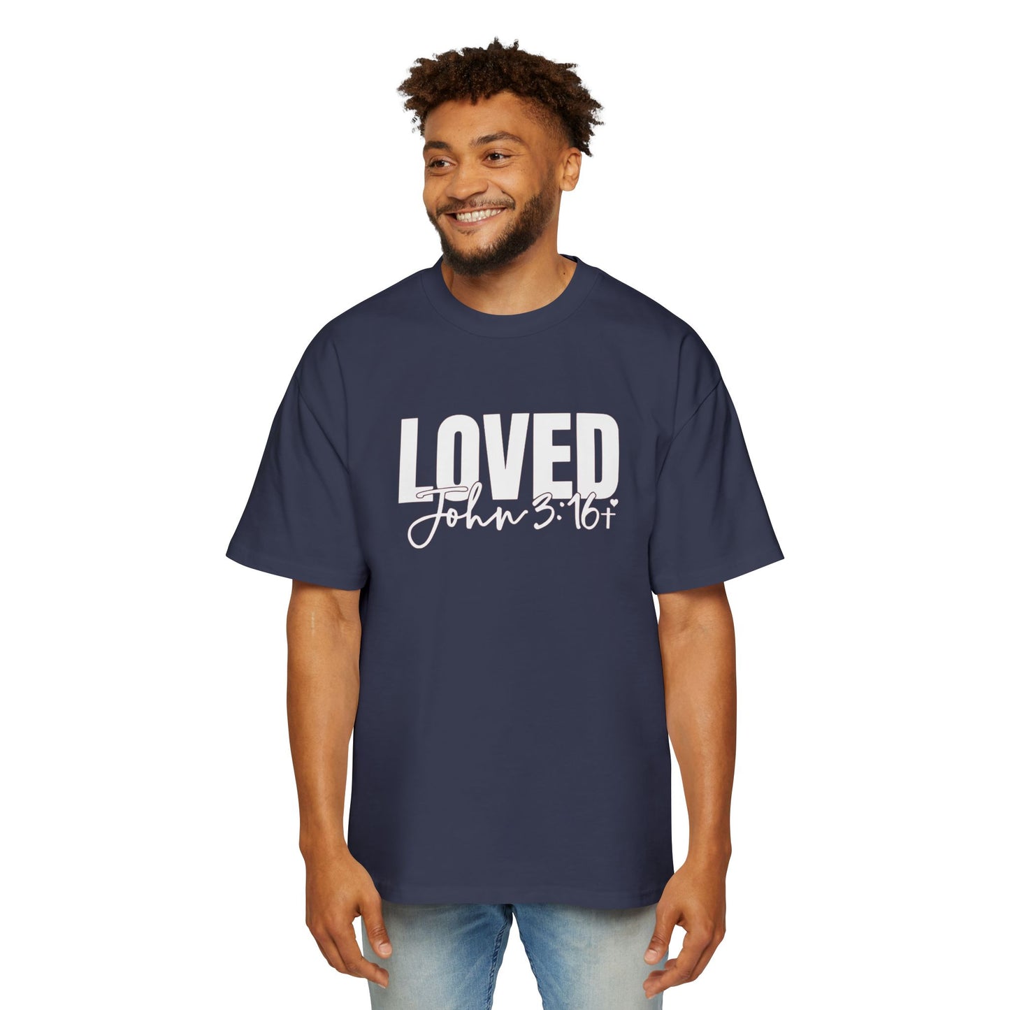 Oversized Tee Love John 3:16